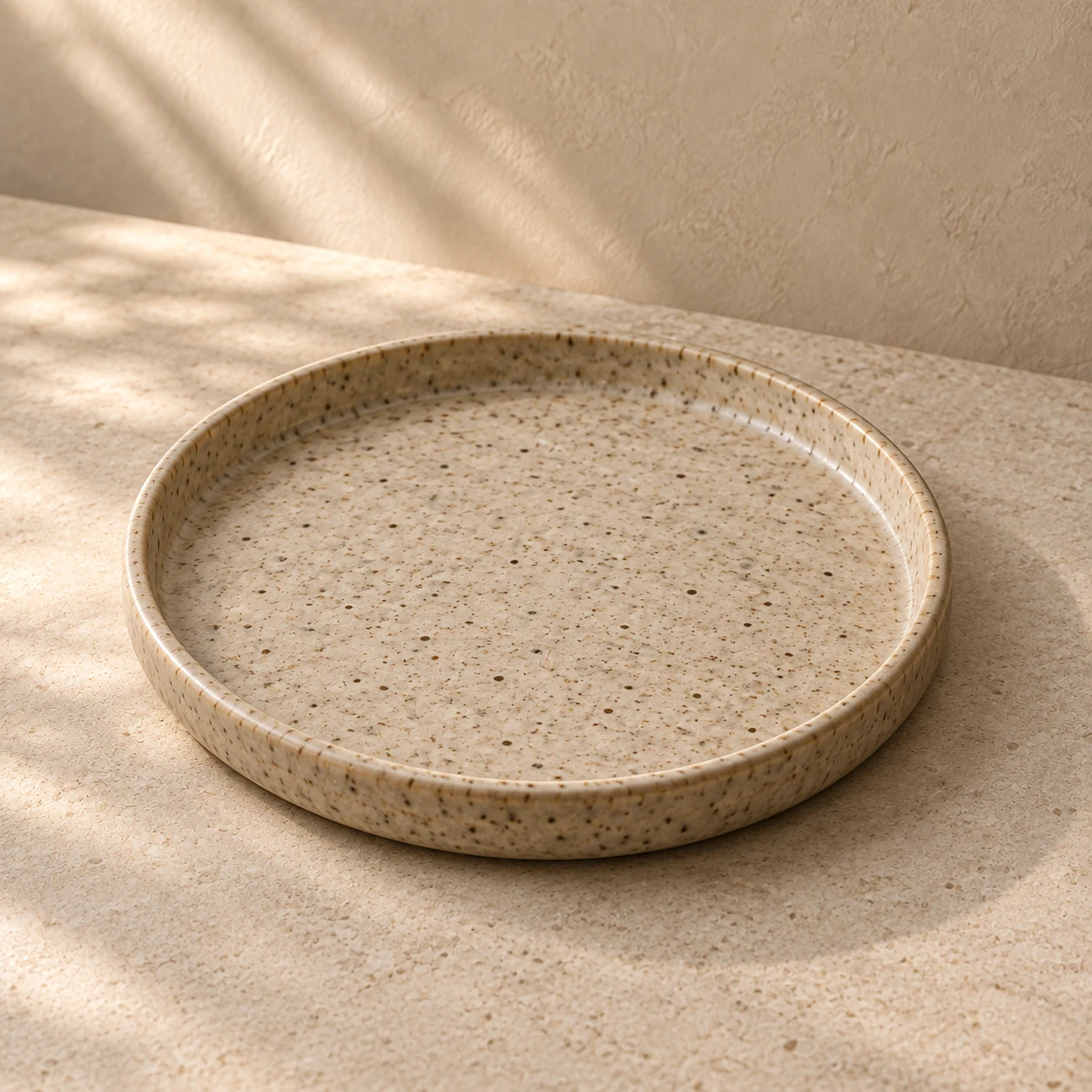 Round Linen Tray